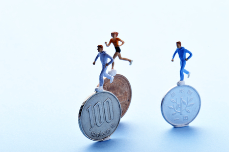 Money and business imageの写真素材