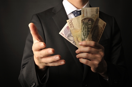Money and business imageの写真素材