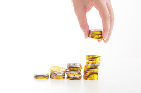 Money and business imageの写真素材