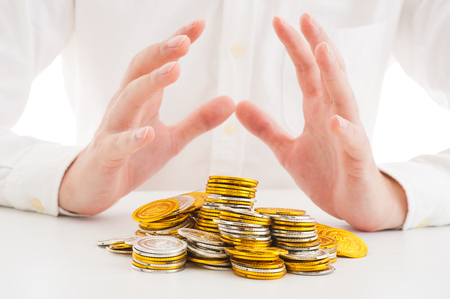 Money and business imageの写真素材
