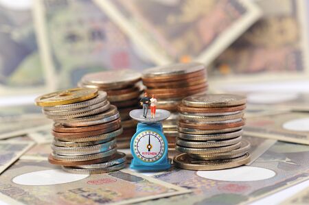 Money and business imageの写真素材