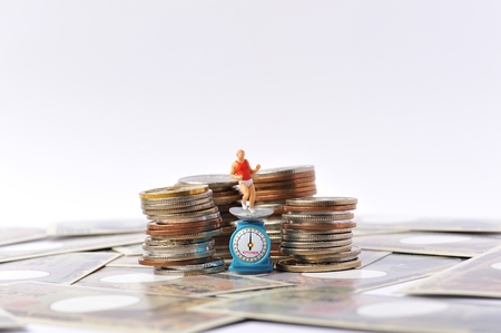 Money and business imageの写真素材