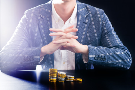 Money and business imageの写真素材