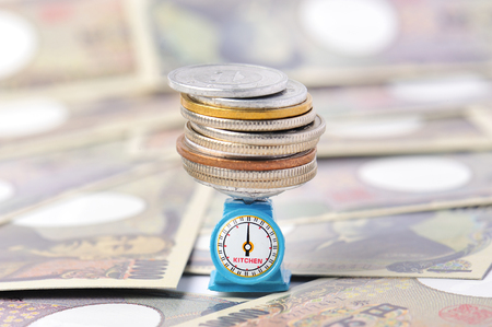 Money and business imageの写真素材