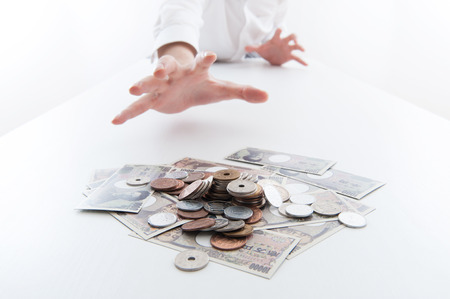 Money and business imageの写真素材