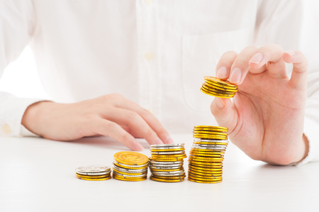 Money and business imageの写真素材