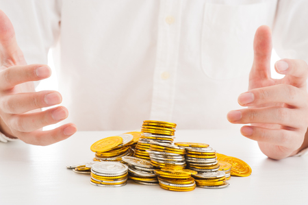 Money and business imageの写真素材