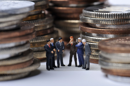 Money and business imageの写真素材