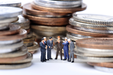 Money and business imageの写真素材