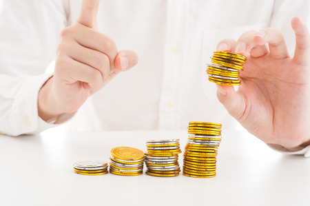 Money and business imageの写真素材