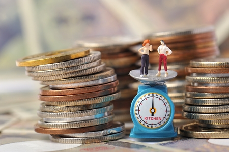 Money and business imageの写真素材