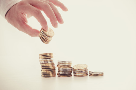 Money and business imageの写真素材