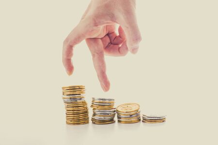 Money and business imageの写真素材
