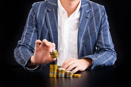 Money and business imageの写真素材