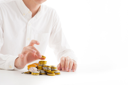 Money and business imageの写真素材
