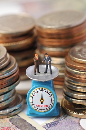 Money and business imageの写真素材