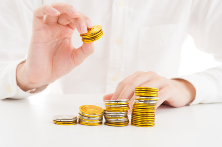 Money and business imageの写真素材