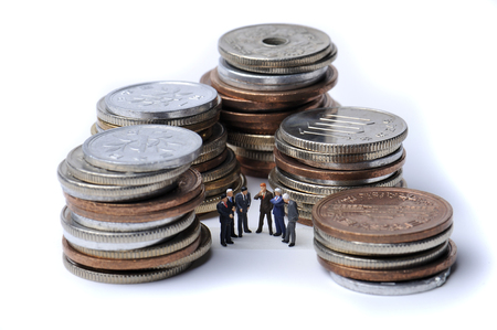 Money and business imageの写真素材