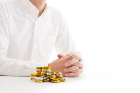 Money and business imageの写真素材