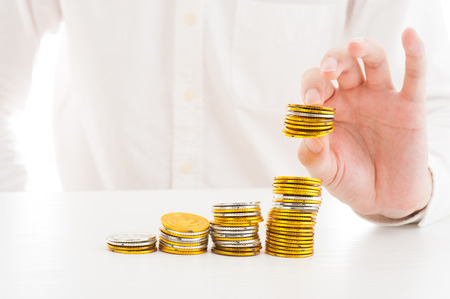 Money and business imageの写真素材