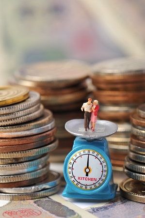 Money and business imageの写真素材