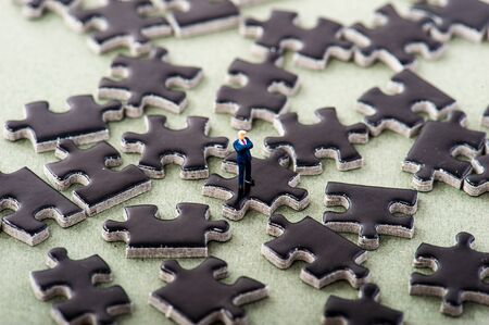 jigsaw puzzle pieceの写真素材