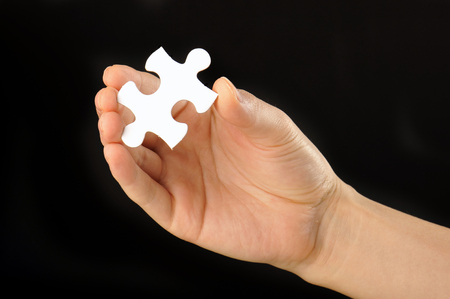 jigsaw puzzle pieceの写真素材