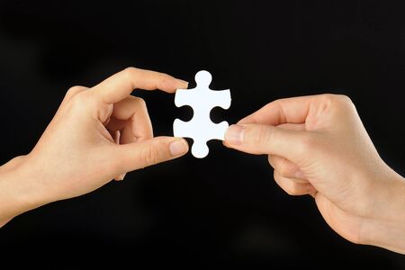 jigsaw puzzle pieceの写真素材