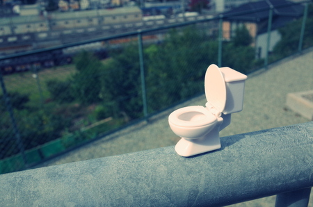Western-style rest room, toiletの写真素材