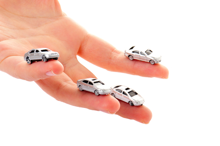 car modelの写真素材