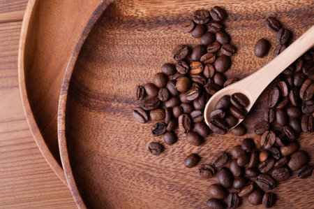 coffee beansの写真素材