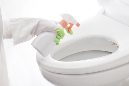 Restroom cleaningの写真素材