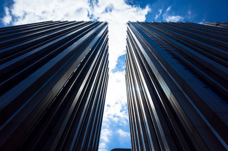 Building, business image textureの写真素材
