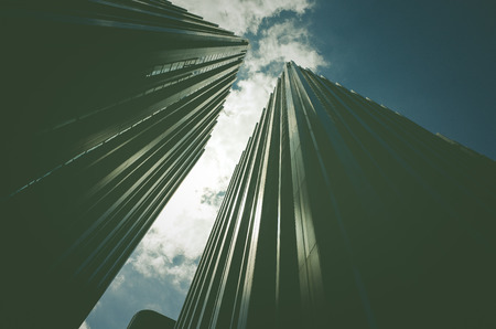 Building, business image textureの写真素材