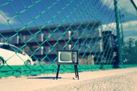 TV imageの写真素材