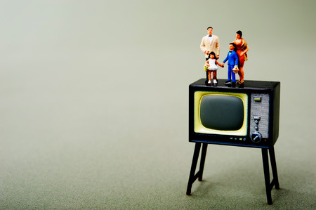 TV imageの写真素材