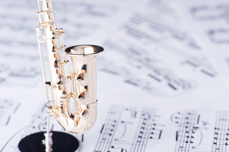 Sax, musical instrumentの写真素材