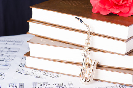 Sax, musical instrumentの写真素材