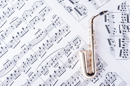 Sax, musical instrumentの写真素材