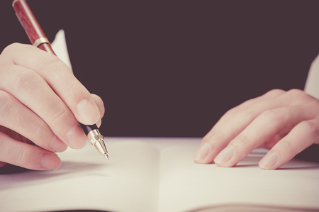 pen imageの写真素材