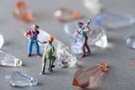 People to discover jewelryの写真素材