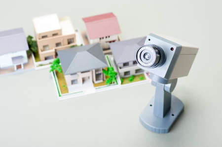 Security cameraの写真素材