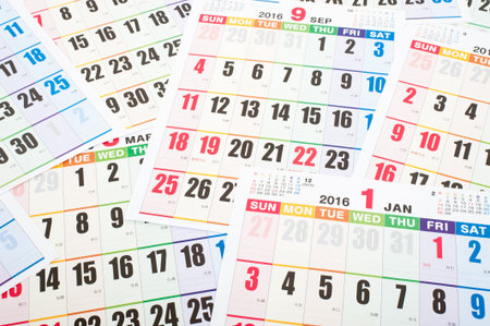 Calendar 2016