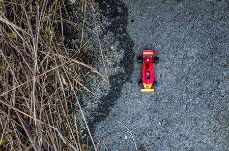 Racing carの写真素材