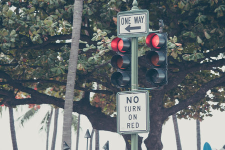 one wayの写真素材