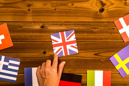 European flagの写真素材