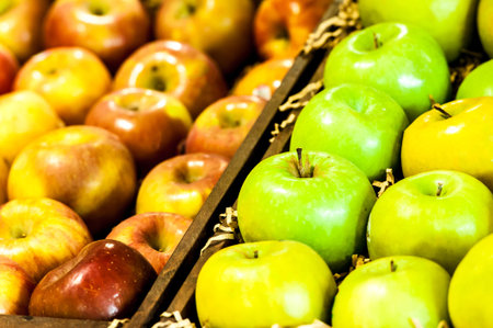 Apple of supermarket