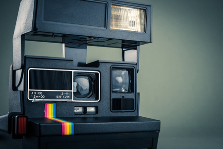 vintage cameraの写真素材