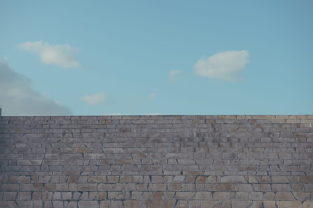 Stairs leading to the skyの写真素材