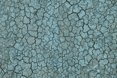 Cracked ground, drought